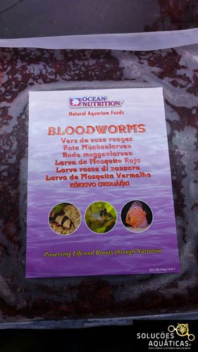 Placa Blood Worms Ocean Nutrition 454gr