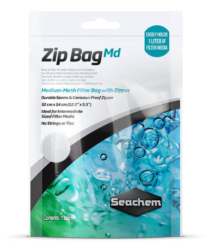 Seachem Zip Bag  Md 1L