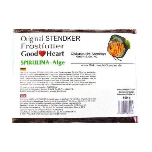 Stendker GoodHeart Spirulina 500gr