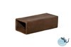 Ceramic Nature - Rectangular Toca Marrón Mediano Grande